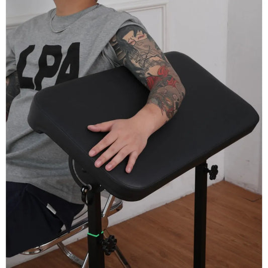 Large area tattoo armrest