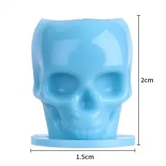 Tattoo  Plastic Skull Ink Cups