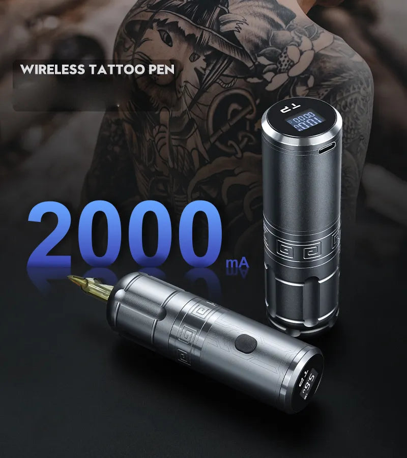 Wireless Battery Pen Machine 2000mAh 