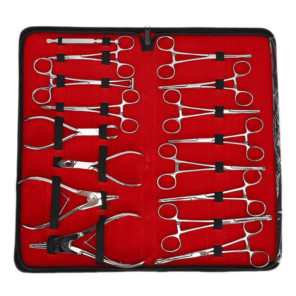 Piercing Tools Forceps Clamps Pliers