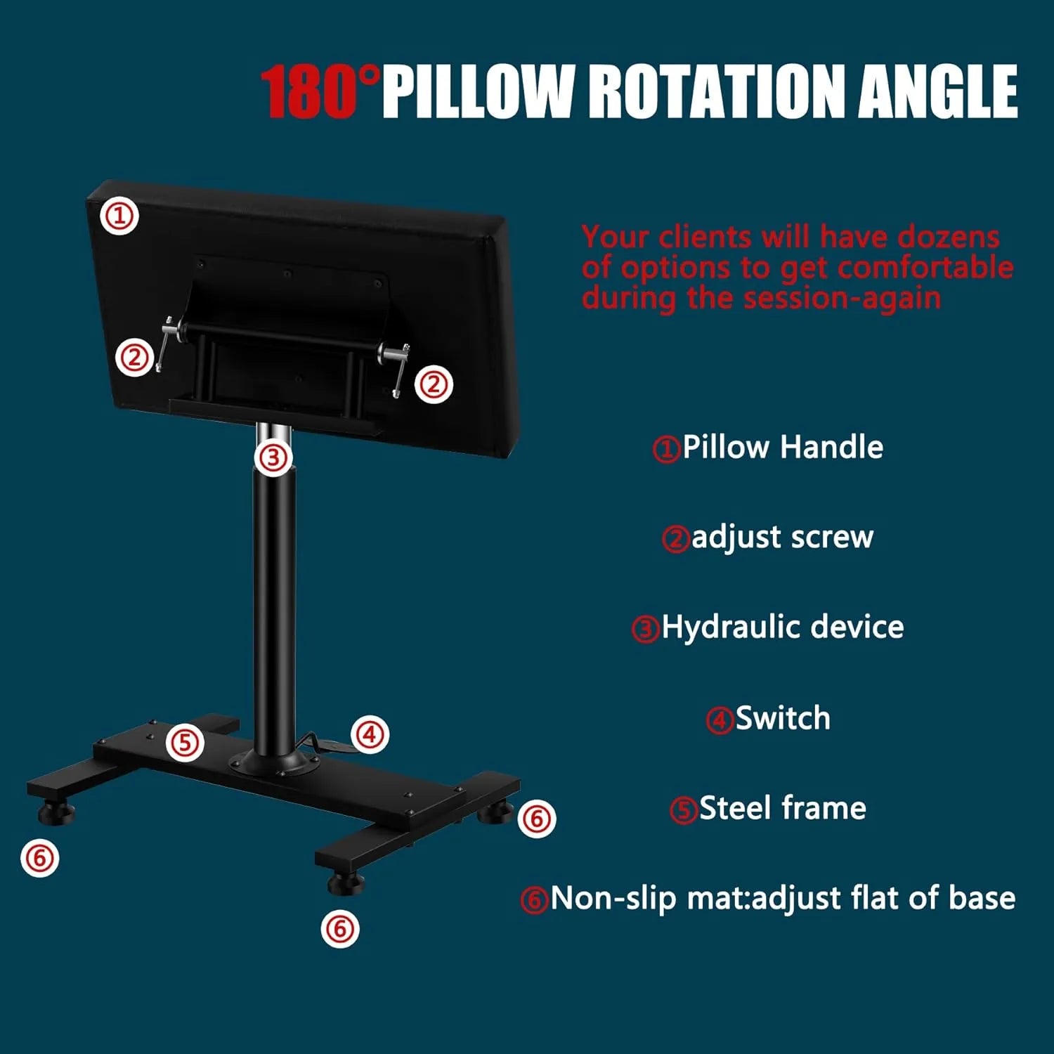 Rotary Tattoo Arm Rest