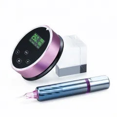 With Display Power Cartridge Needle Set Permanent Makeup Tattoo Machine Pen Kit