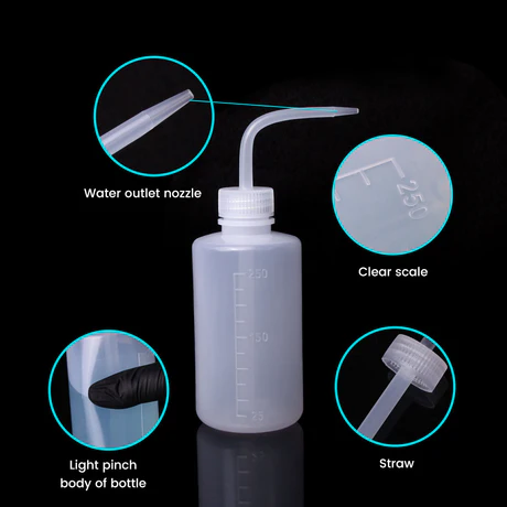 Tattoo Plastic Cleaning Washing Bottle