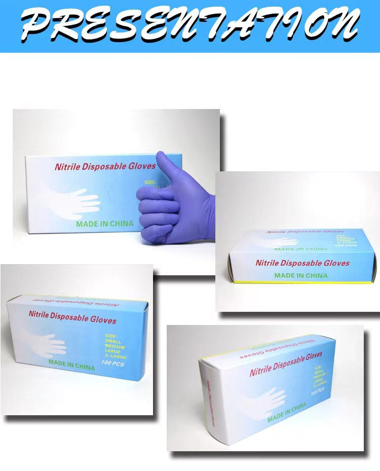 Tattoo Nitrile Disposable Gloves 