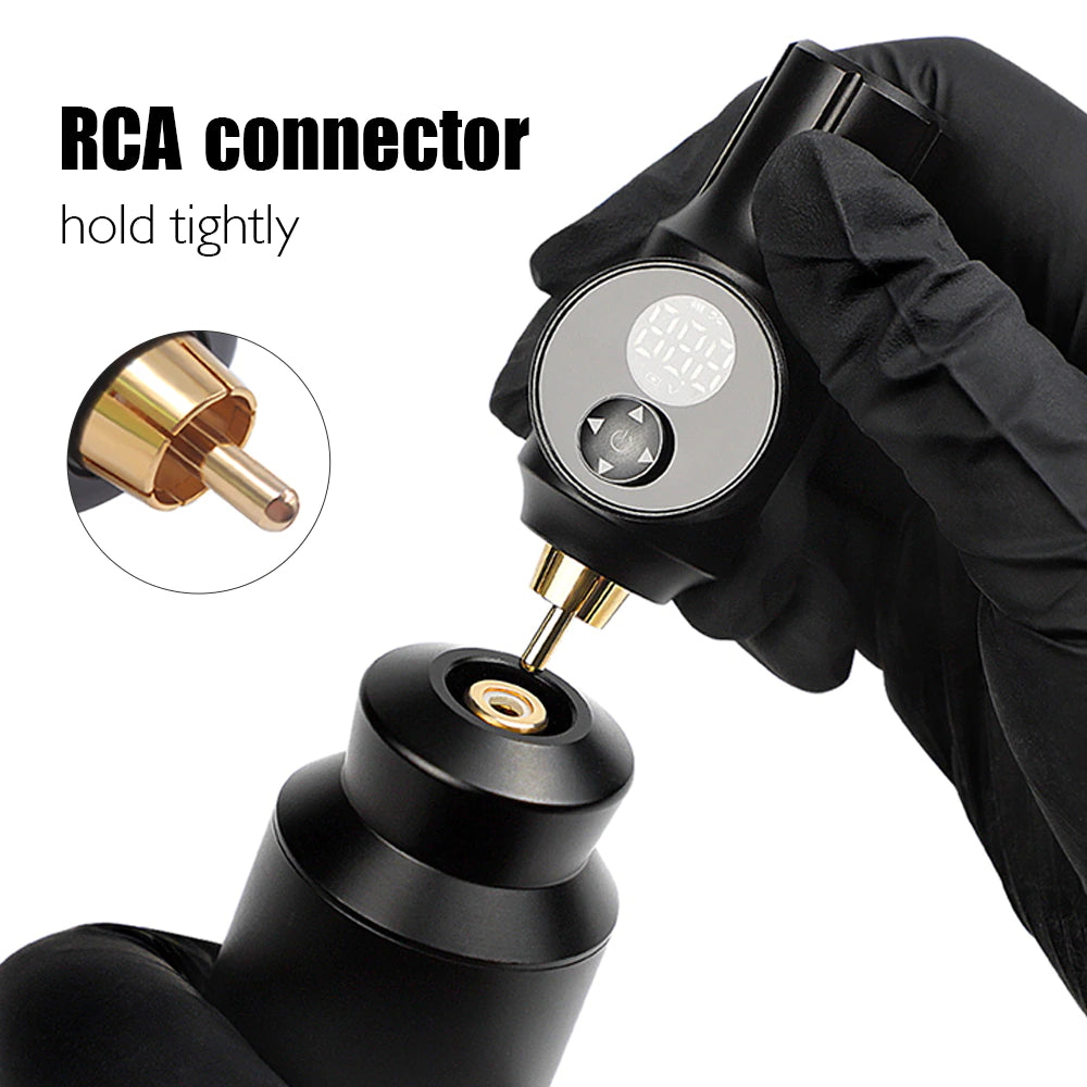 RCA Connection Wireless Tattoo Battery Tattoo Source for Tattoo Machine 1500mAh